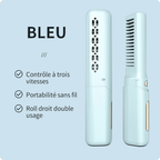 Peigne Lisseur Sans Fil Rechargeable USB 2 en 1