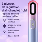 Sèche cheveux 3-en-1 Professionnel Style & Brillance