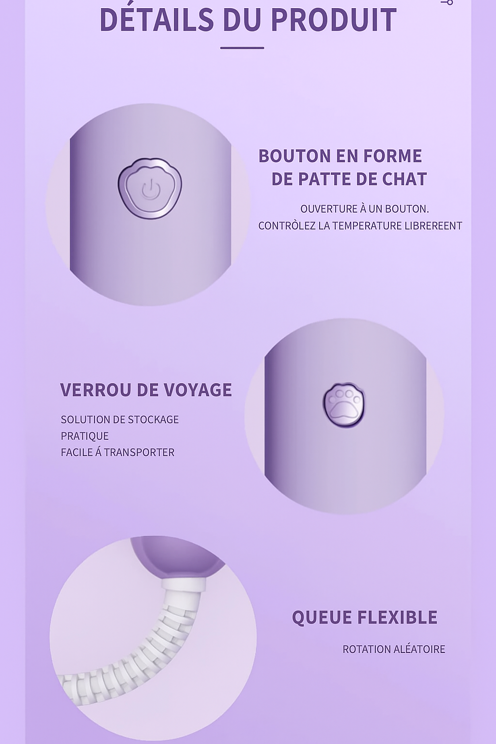 Boucleur électrique 5 en 1 en céramique, 36mm